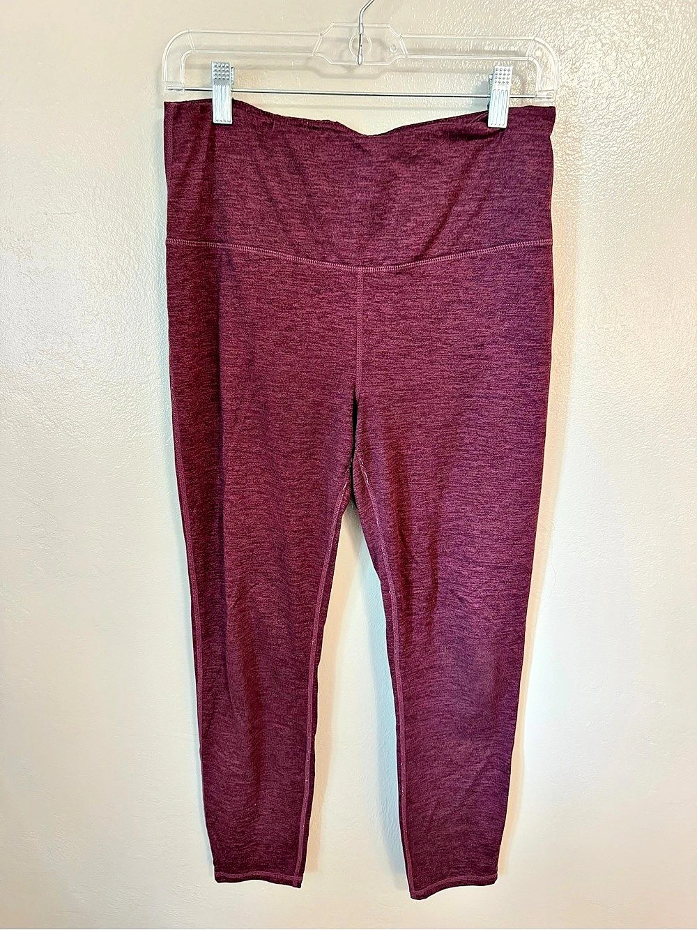 Gaiam Women's Full Length Leggings in Purple Size Medium